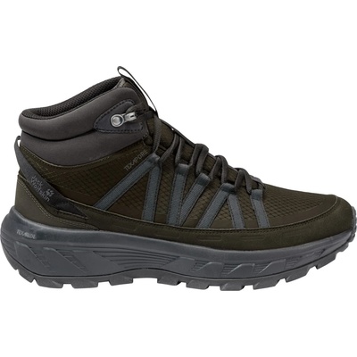 Jack Wolfskin Мъжки туристически обувки Jack Wolfskin Wild Hike Texapore Mid Walking boots - Obsidian Moss - размер 45 (EU) (019-1396-0420)
