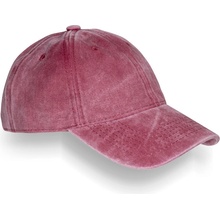 Result Headwear RC 092X Pure Cotton 6 panelová vintage COT28092Xd6299-vintage red Červená vintage