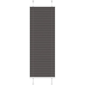 vidaXL Плисирана щора черна 40x150 cm Ширина на плата 39, 4 cm (4015131)