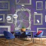 Art Gift Decor Тапет Сиви рамки