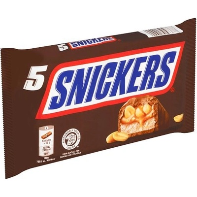 Snickers tyčinky 5x50g