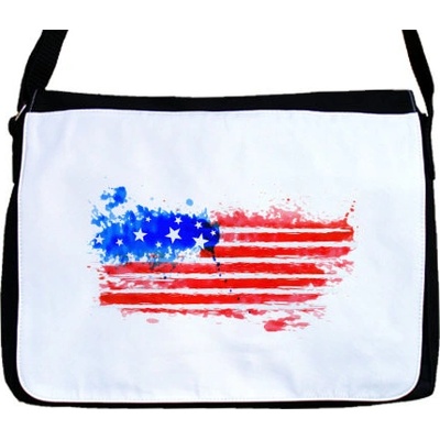 Taška přes rameno USA water flag