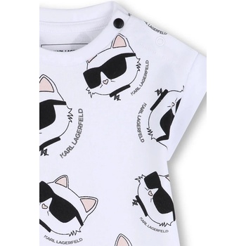 Karl Lagerfeld Бебешка памучна рокля Karl Lagerfeld (Z31260.71.81)