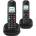 Alcatel xl685 duo безжичен телефон dect, ЧЕРЕН xl685duob (xl685duob)