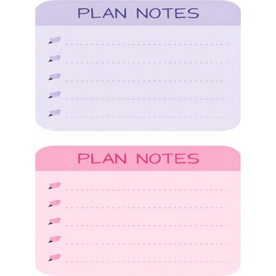 A2A88398001, 50x75mm, 100бр. , списък със задачи, цветен самозалепващи се етикети (A2A88398001)