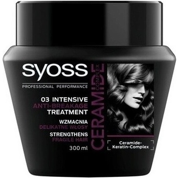 Syoss Ceramide Intensive Anti-Breakage Treatment maska pro slabé a křehké vlasy 300 ml