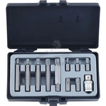 FORCE Шестограм накрайник SPLINE 10мм. (M5-M12) комплект 11 бр. / 4112 | FORCE Tools (JN65487)