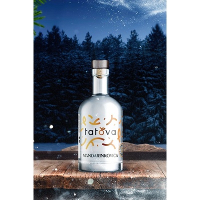 Tatova Mandarinkovica 48% 0,2 l (čistá fľaša)