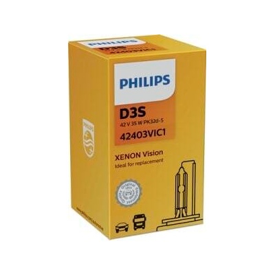 Ксенонова крушка philips d3s xenon vision 42403vic1 (42403vic1)