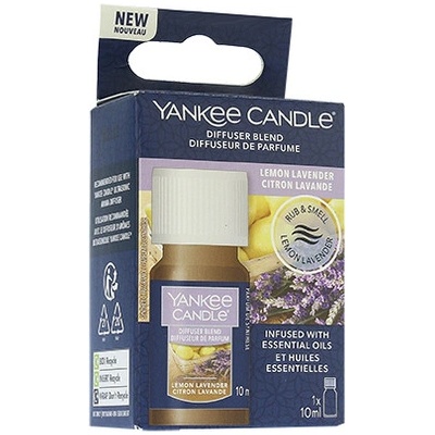 Yankee Candle Lemon Lavender náplň do ultrasonického difuzéru 10 ml – Zboží Mobilmania