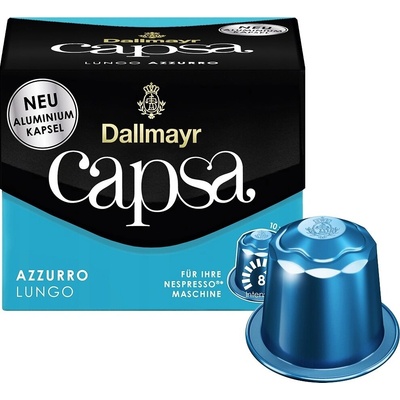 Dallmayr Capsa Lungo Azzurro hliníkové kapsle 10 ks