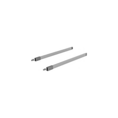 Hettich Sada relingov P+Ľ strieborná 650 mm