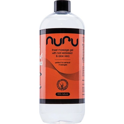 Nuru Massage Gel with Nori Seaweed & Aloe Vera 1000ml – Zboží Mobilmania