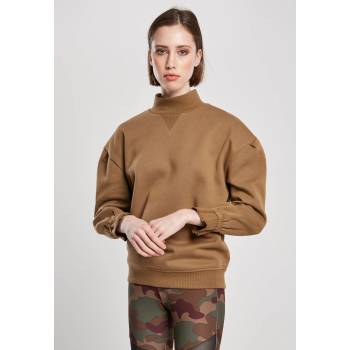 Urban Classics Дамска блуза в бежово Urban Classics Ladies Turtleneck Crew UB-TB3783-02756 - Бежов, размер S