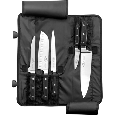 LION SABATIER Комплект ножове ПЛУТОН, комплект от 5 бр. , с калъф, Lion Sabatier (LS21485)