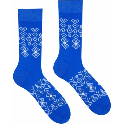 Hesty Socks ponožky Čičmany modré