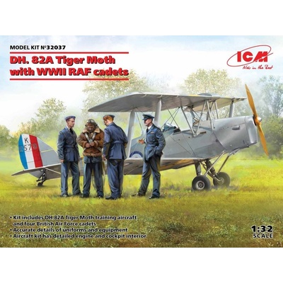 DH.82A Tiger Moth with RAF cadets WWIIICM 32037 1:32