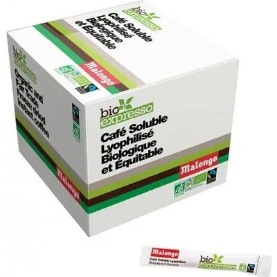Malongo instantná káva BIO & Fair trade 100 x 2 g