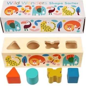 Rex London - Дървен сортер - Диви чудеса (29428)