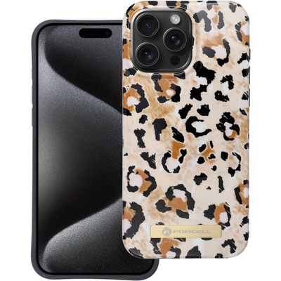 Forcell Magsafe Калъф за iPhone 15 Pro Max, Forcell F-Protect Mirage Wild Panther, Цветен (5903396266928)