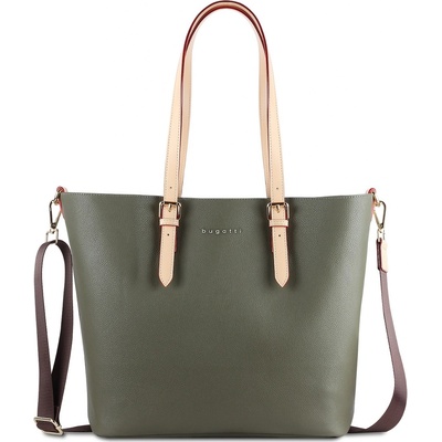 Bugatti dámská shopper kabelka Ella L 49362584 olivová
