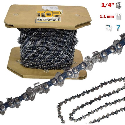 UNI Верига за резачки, 1/4", 1.1 мм дебелина на звено, ролка 30.5 метра (uni-012110)