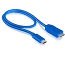 Raidsonic IB-CB001 USB 3.1 konektor typ-C na USB 3.0 USB Micro-B, 60cm