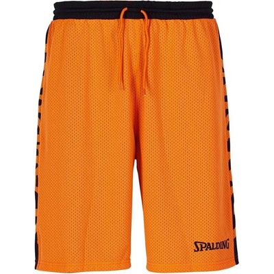 Spalding ESSENTIAL REVERSIBLE SHORTS oranžová