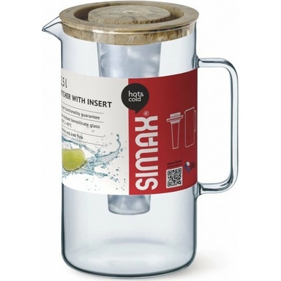 SIMAX VEĽKOKAPACITNÝ DŽBÁN 2,5L HNEDÝ