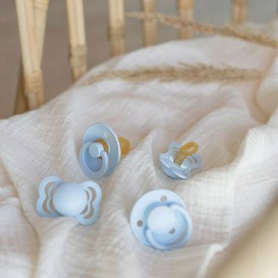 Bibs dudlíková kolekce Try iT Baby Blue