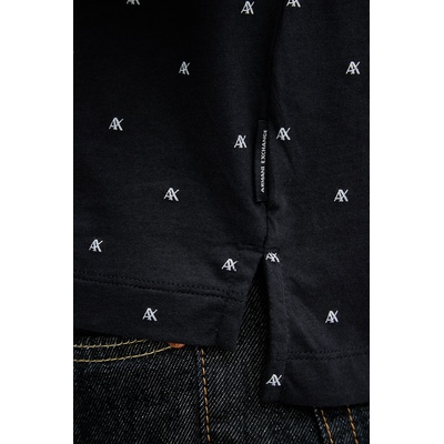 Giorgio Armani тениска с яка мъжка от памук (XM000735.AF10356)
