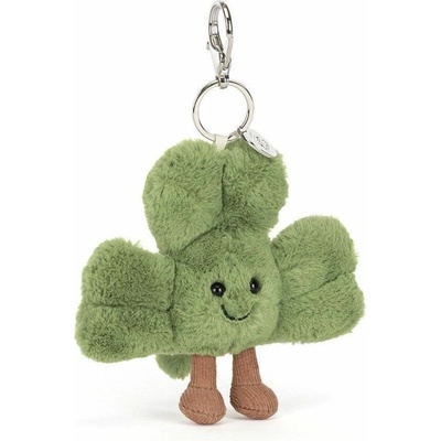 Prívesok na kľúče Plyšová hračka Jellycat Amuseables Siofra Shamrock uni