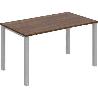 Hobis Jednací stůl UJ 1400 rovný 140 cm ořech / šedá