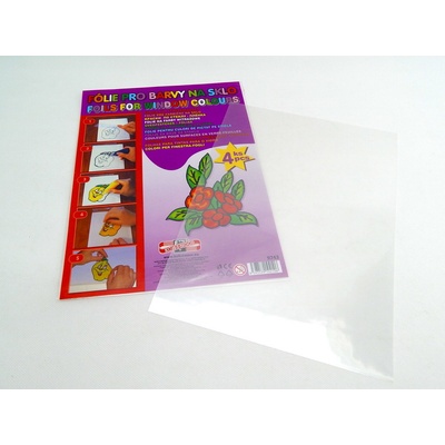 Koh-i-noor folie pro barvy na sklo 4 ks – Zboží Dáma