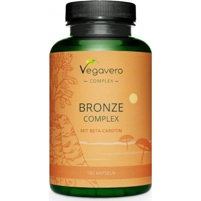 Vegavero Bronze Complex mit Beta-Carotin, 180 капсули, Vegavero