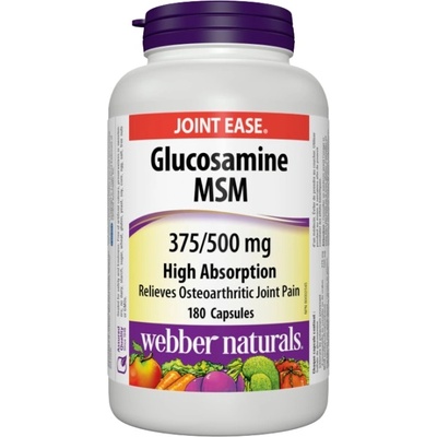 Webber Naturals Glucosamine MSM [180 капсули]