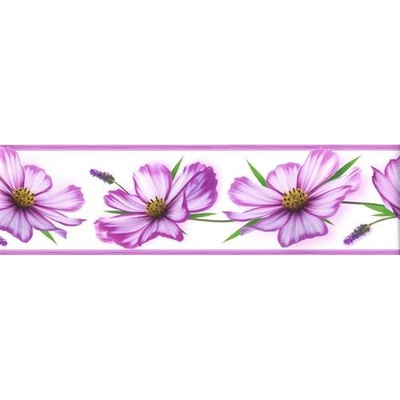 IMPOL TRADE Samolepící bordura B83-12-04, rozměr 5 m x 8,3 cm, – Zboží Dáma
