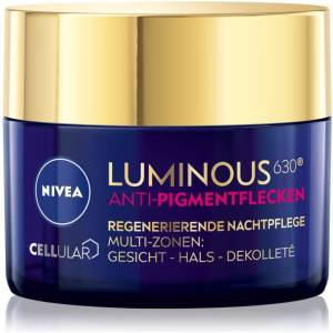 Nivea Cellular Luminous 630 нощен крем против пигментни петна 50 мл