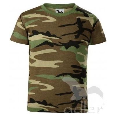 Malfini triko dětské Camo woodland
