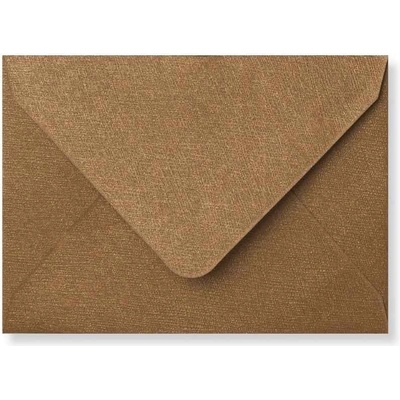 Envelopes Ltd. Barevná obálka C7 bronzová texture ,balení 50 ks 471800