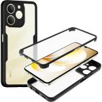 Techsuit Калъф за Realme Note 70T - Techsuit ColorVerse 360 Series + Протектор - Черен