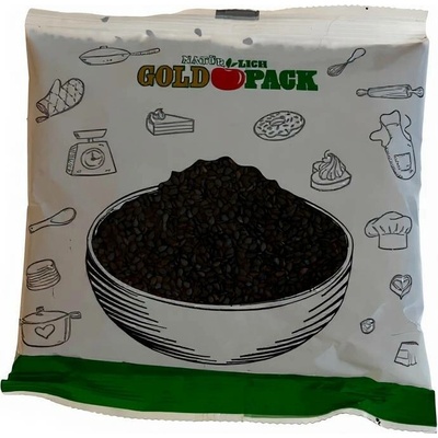 GOLD PACK Sezam loupaný černý 100 g