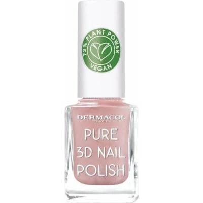 Dermacol Prírodný lak na nechty Pure 3D 6 Natural Pearls 11 ml