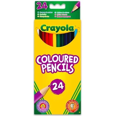 Crayola Крайола: 24 бр. изключително меки цветни моливи (3624)