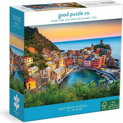Good Co. Západ slunce v Cinque Terre 1000 dielov