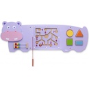 Viga Toys senzorická manipulační deska hroch