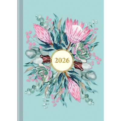 Praktik denní diář - Květy 2026