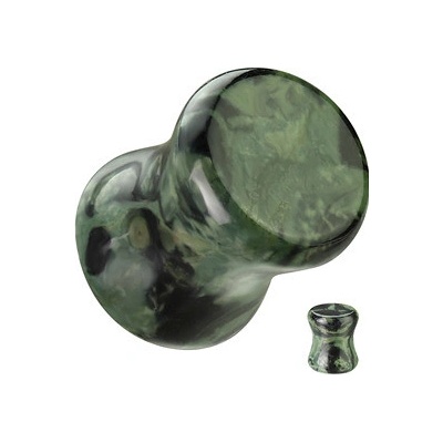 Šperky4U Plug do ucha jaspis - PL004-08