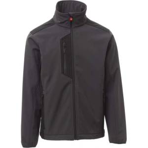 PAYPER galway s00549-p11 / Мъжко софтшел яке в два цвята - антрацит/черно xxl (s00549p11413044xxl)