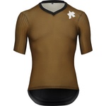 ASSOS Мъжка фланелка с къс ръкав за колоездене ASSOS Equipe RSR Jersey S11 Cycling jersey - Jupiter Gold - размер XXL (056-3628-0416)